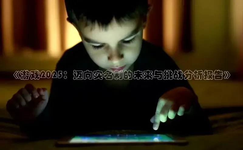 《游戏2025：迈向实名制的未来与挑战分析报告》